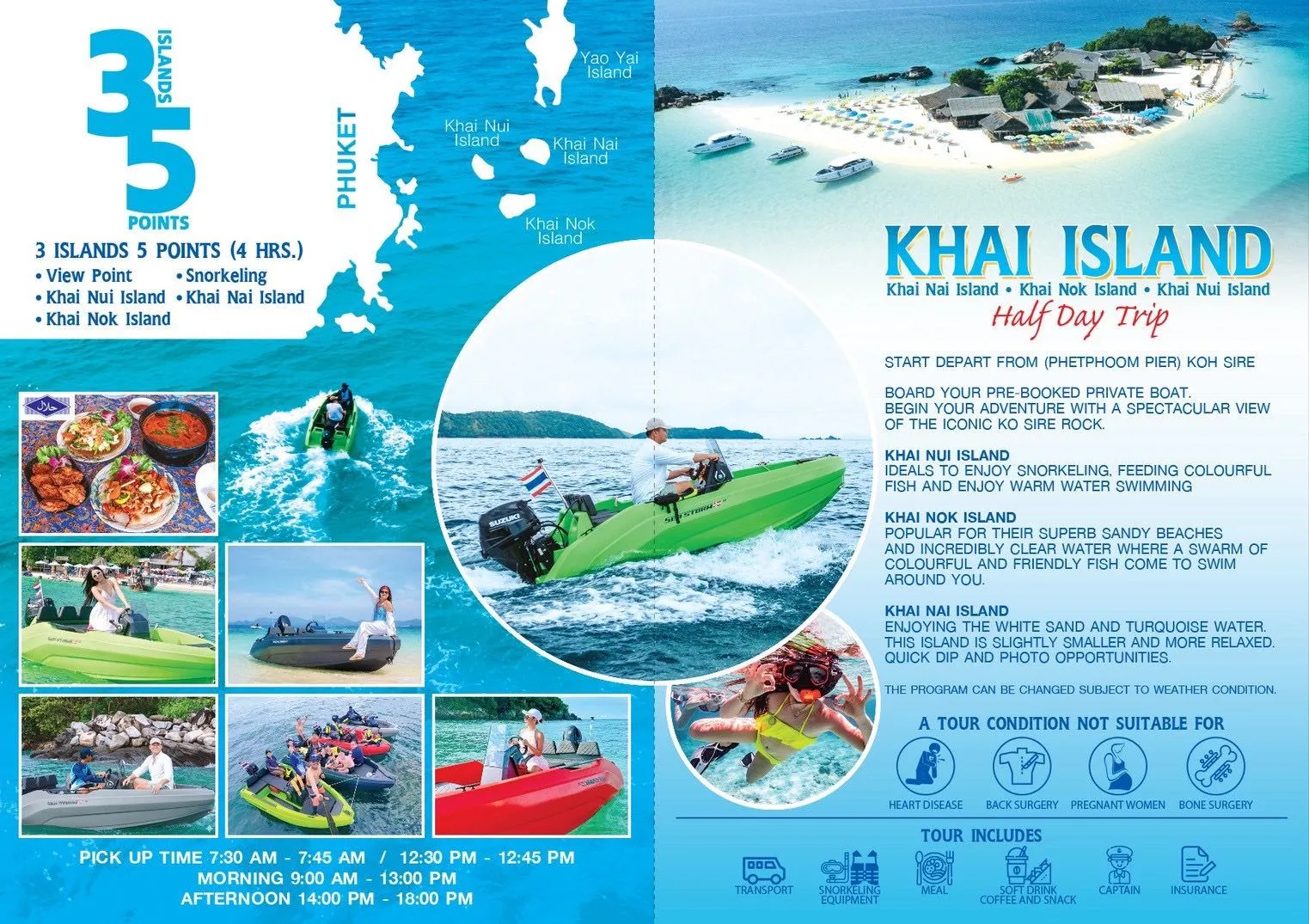 Khai Island Half Day Trip — AQUATHRILL Phuket